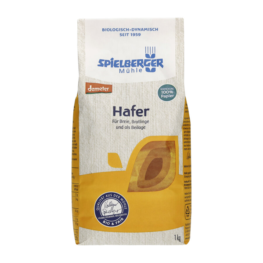 Hafer, geschält, demeter