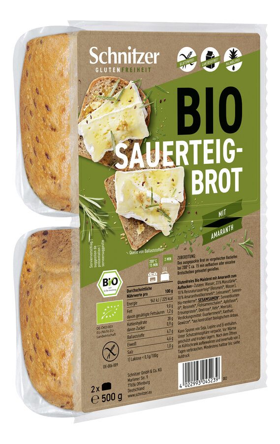 Sauerteigbrot mit Amaranth