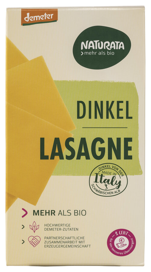 Lasagne, Dinkel hell