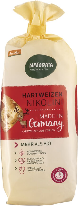 Nikolini Weihnachtsnudeln, Hartweizen hell