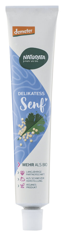 Delikatess Senf in der Tube