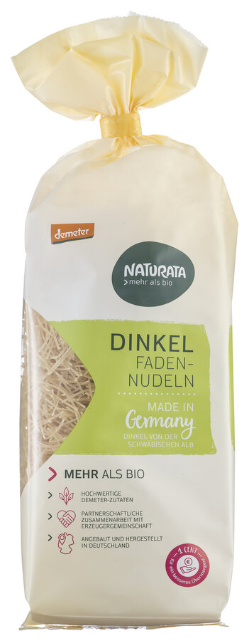 Fadennudeln, Dinkel hell