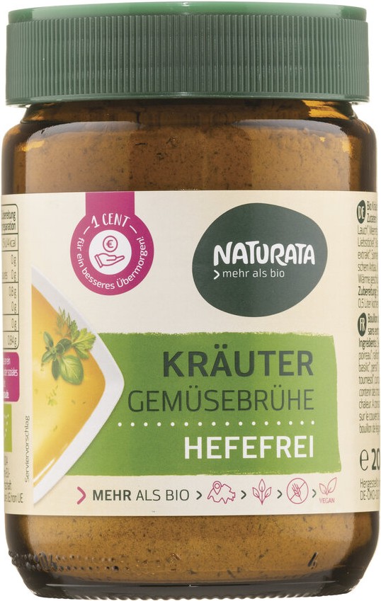 Kräuter Gemüsebrühe hefefrei