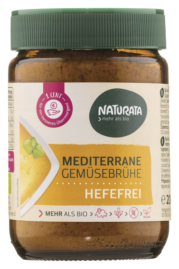 Mediterrane Gemüsebrühe hefefrei