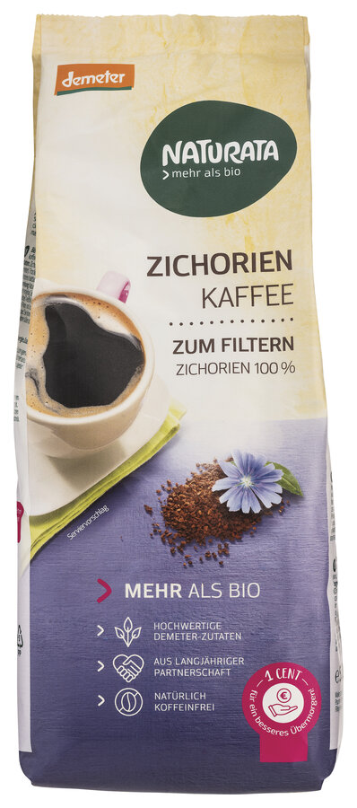 Zichorienkaffee zum Filtern
