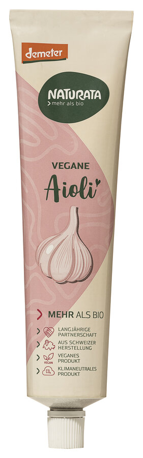 Vegane Aioli in der Tube