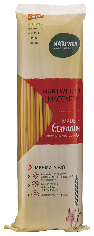 Maccaroni lang, Hartweizen hell