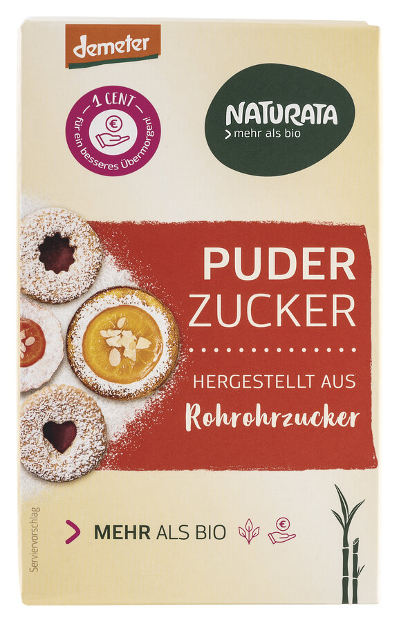 Puderzucker aus Rohrohrzucker