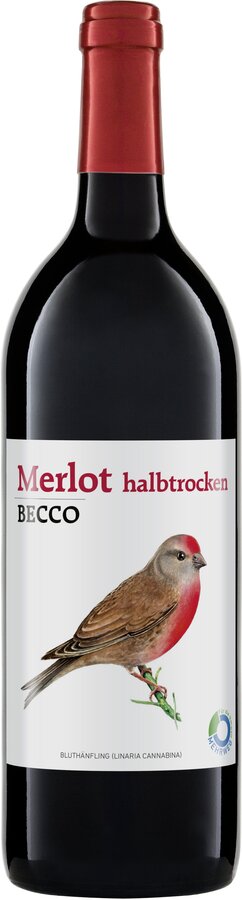 BECCO Merlot halbtrocken Mehrweg