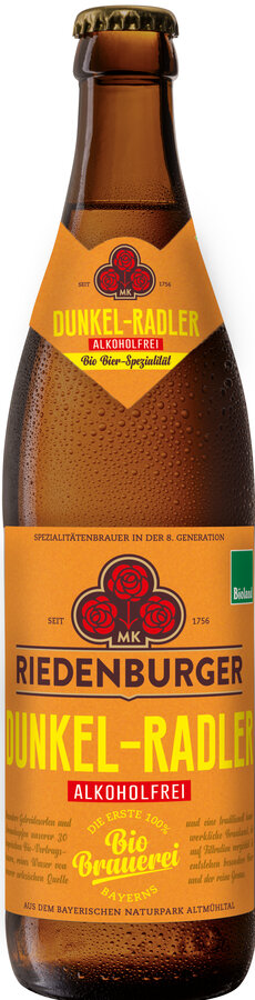 Dunkel-Radler alkoholfrei