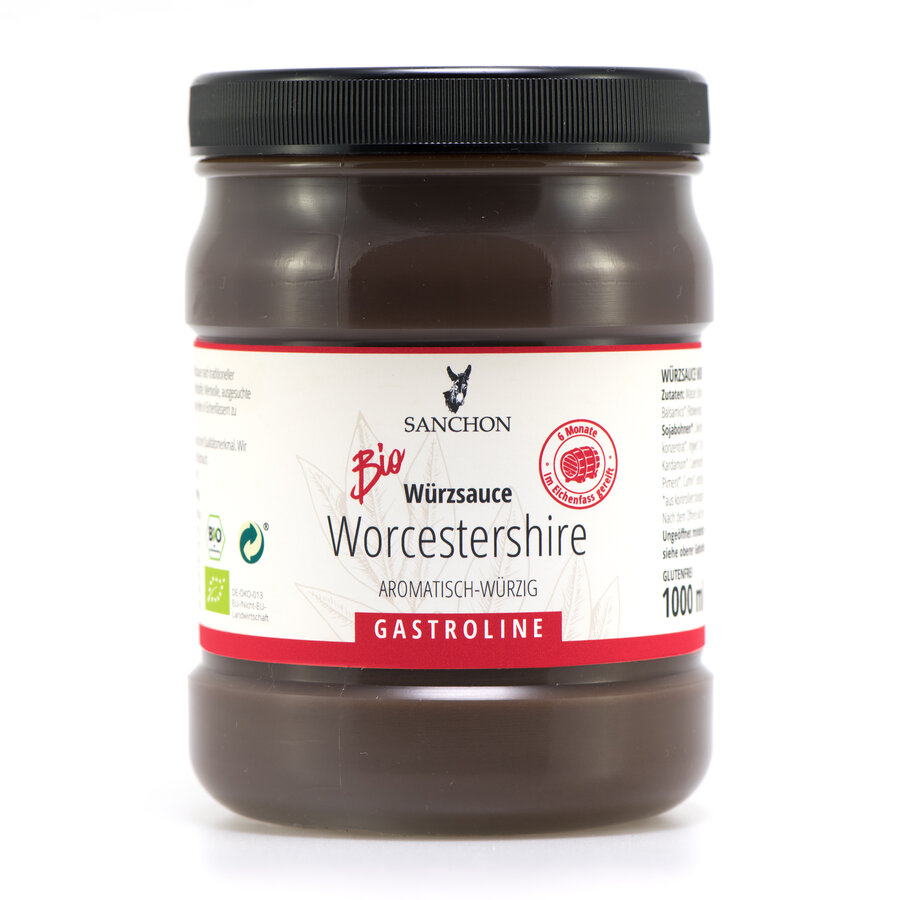 WS Würzsauce Worcestershire, 1000 ml, SANCHON