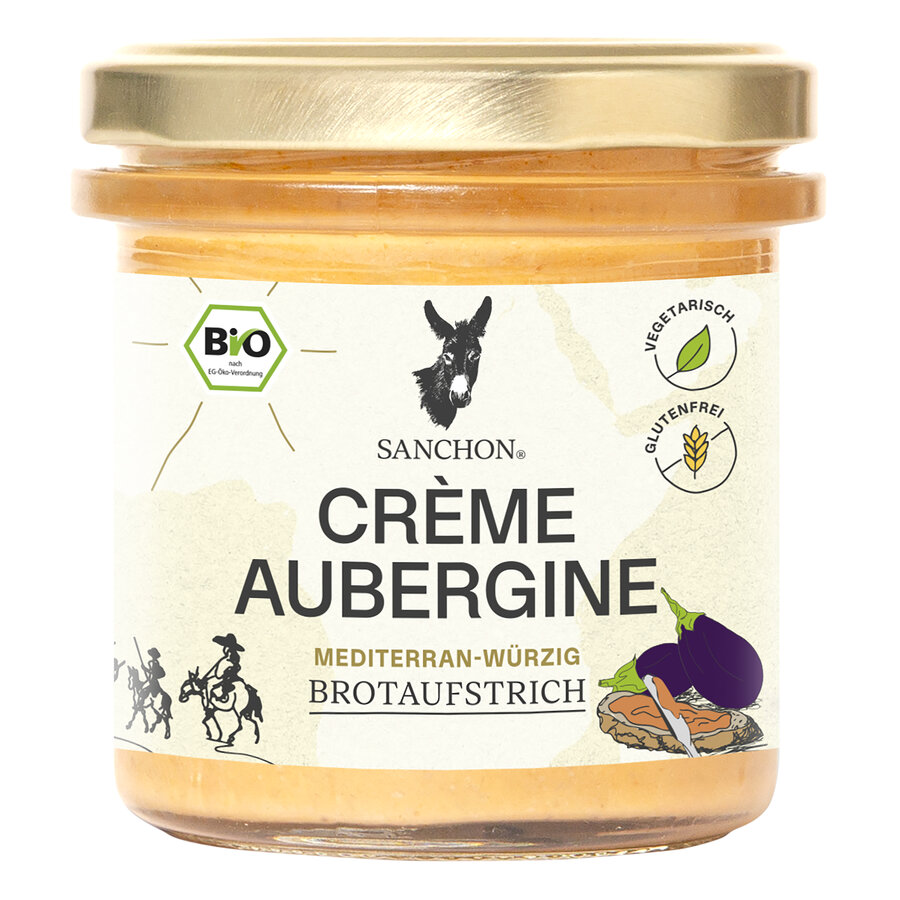 BA Brotaufstrich Crème Aubergine, SANCHON