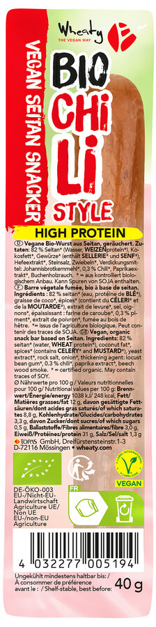 Chili Snacker Vegan
