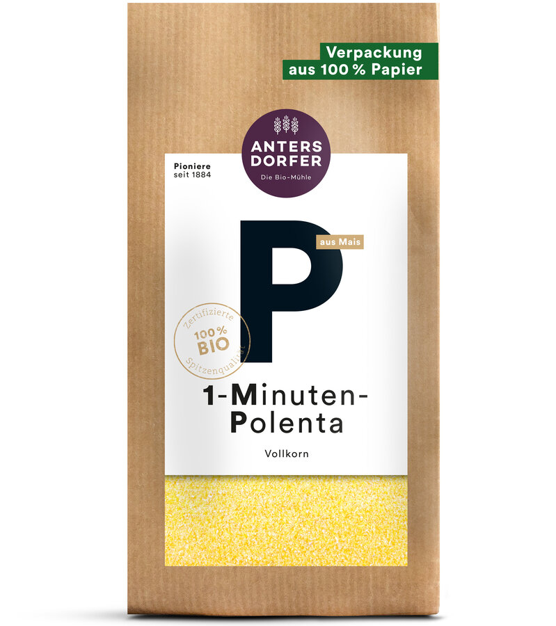 1-Minuten-Polenta (Vollkorn)