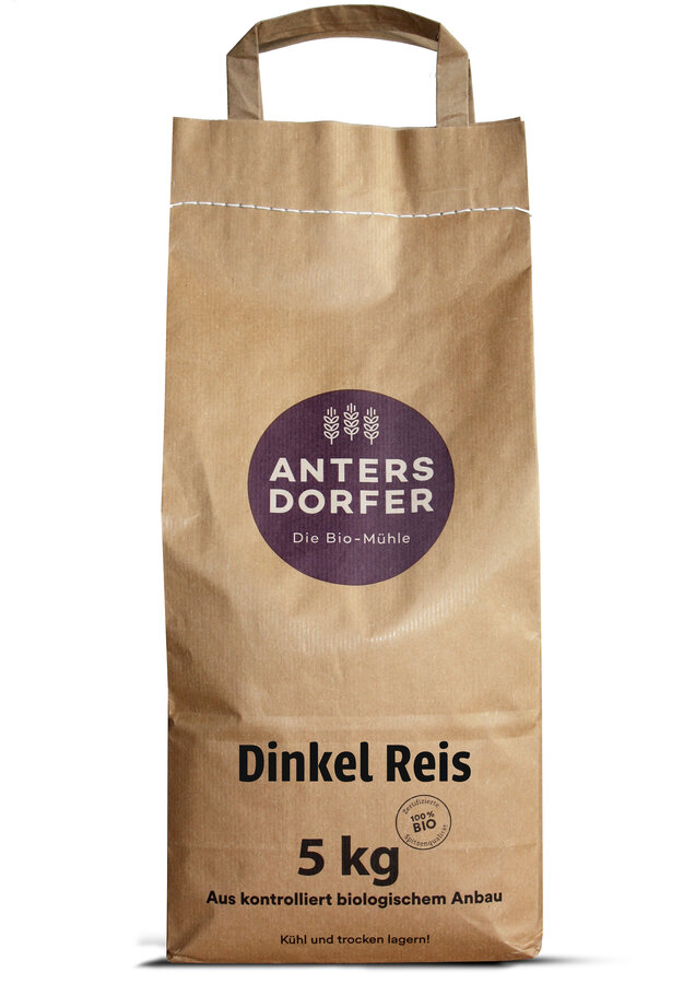 Dinkel Reis (geschliffenes Dinkelkorn)