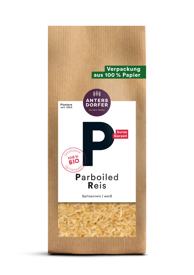 Parboiled Reis weiß