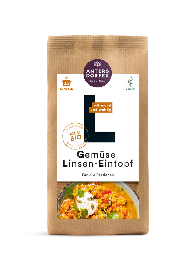 Gemüse-Linsen-Eintopf