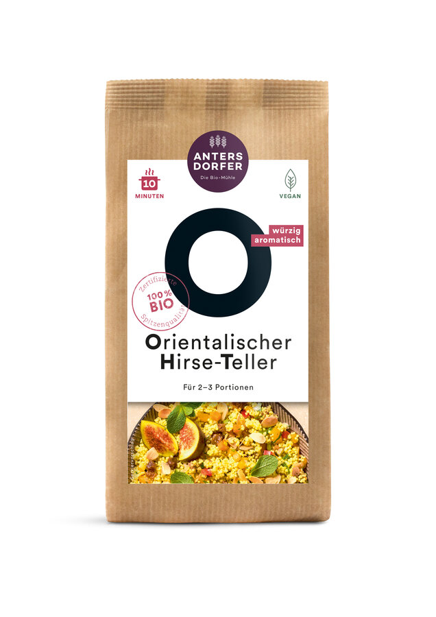 Orientalischer Hirse-Teller