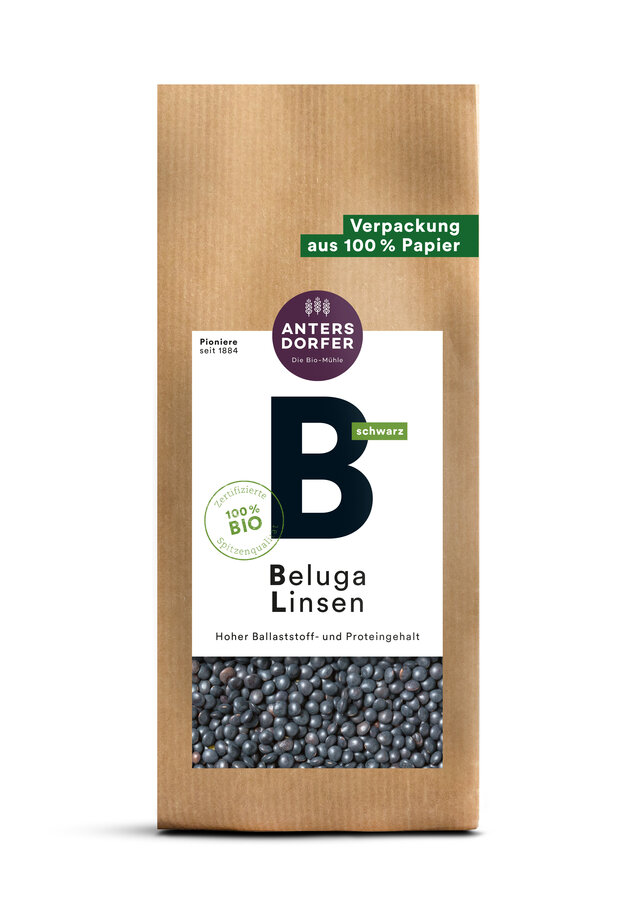 Beluga Linsen (schwarz)
