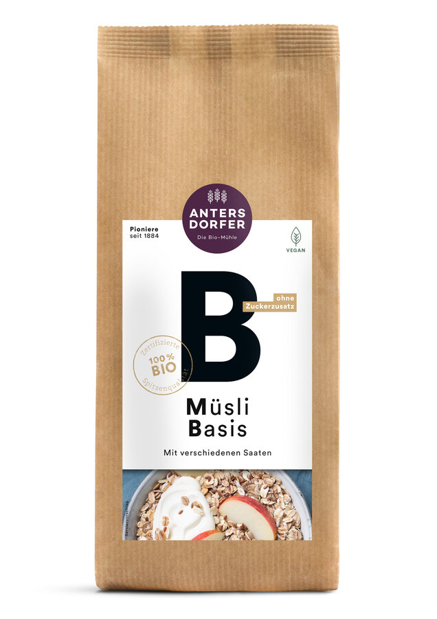 Müsli Basis (mit verschiedenen Saaten)