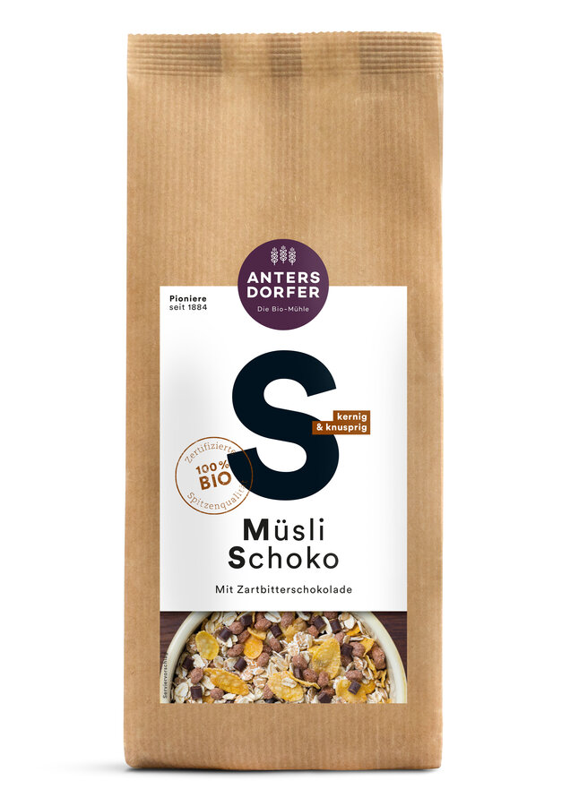 Müsli Schoko (mit Zartbitterschokolade)