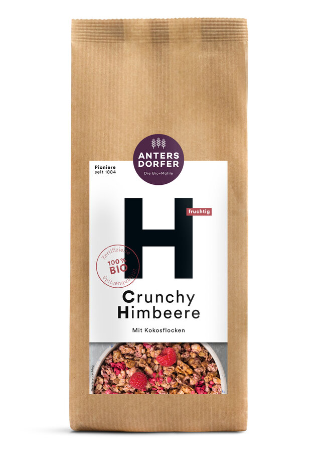 Crunchy Himbeere (mit Kokosflocken)
