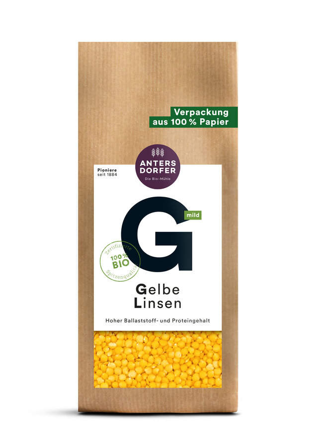 Gelbe Linsen
