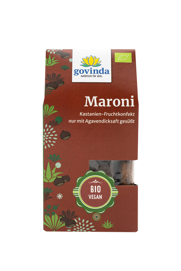 Maroni Kastanien-Fruchtkonfekt