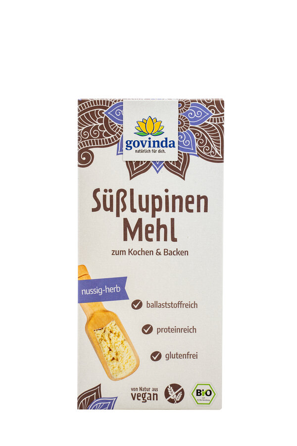 Süßlupinen Mehl zum Kochen & Backen