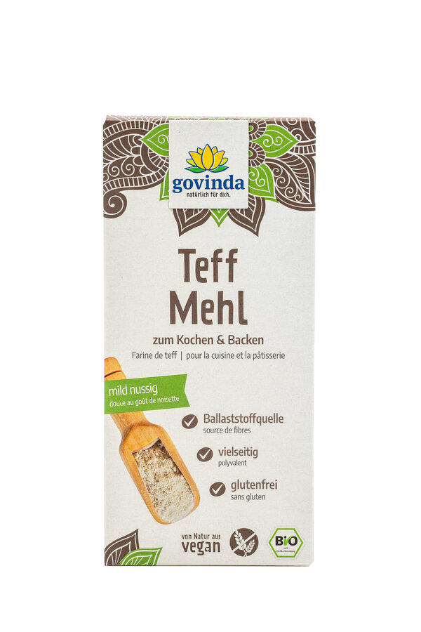 Teff Mehl zum Kochen & Backen