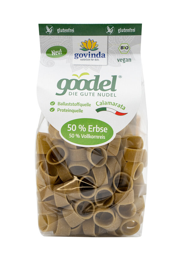 Goodel DIE GUTE NUDEL Calamarata 50 % Erbse 50 % Vollkornreis