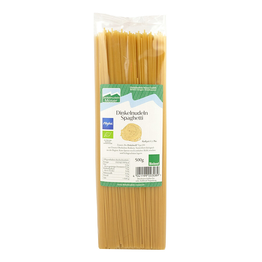 Bioland-Dinkel-Spaghetti