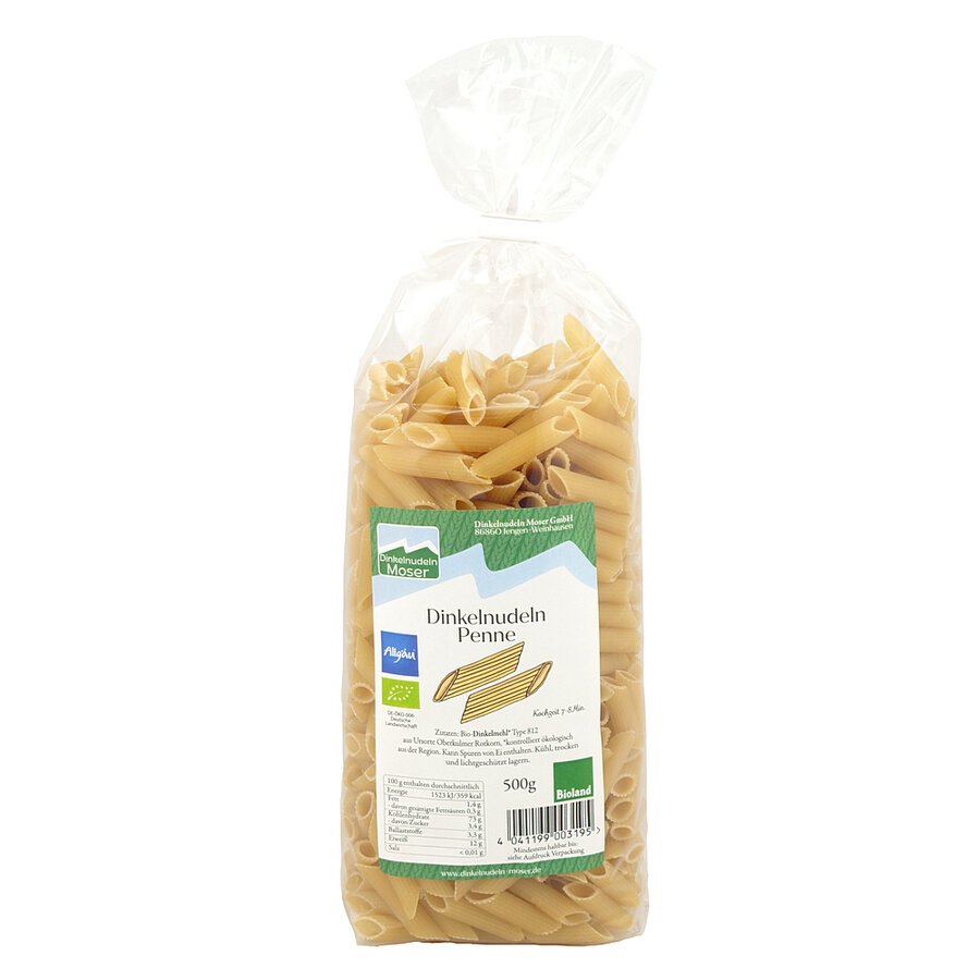 Bioland-Dinkel-Penne
