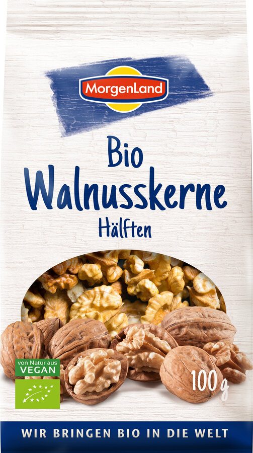 Walnusskerne Hälften