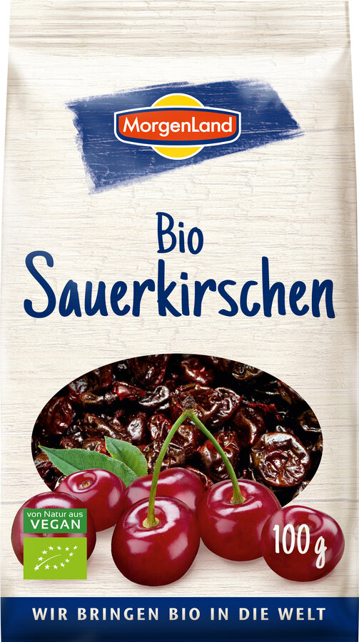 Sauerkirschen entsteint