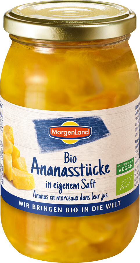 Ananasstücke in eigenem Saft