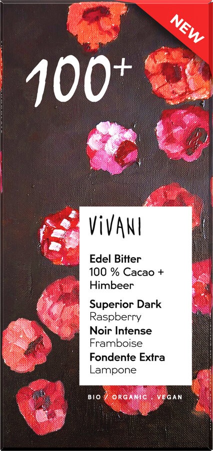 Edel Bitter 100% Cacao + Himbeer