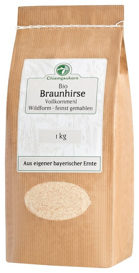 Braunhirse-Vollkornmehl, Chiemgaukorn