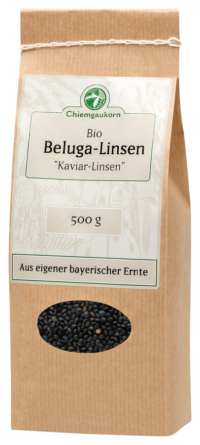 Beluga-Linsen Chiemgaukorn