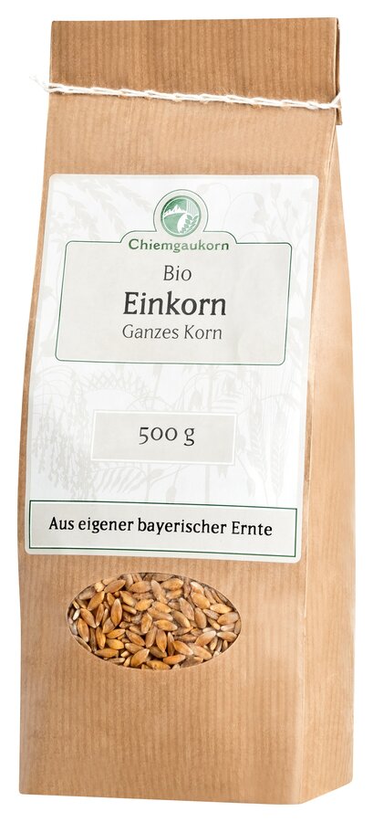 Einkorn ganzes Korn, Chiemgaukorn