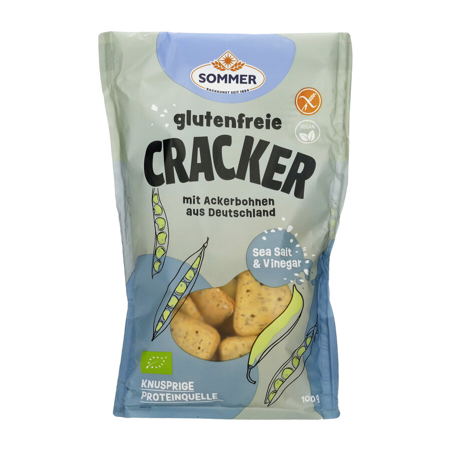 Glutenfreie Cracker Sea Salt & Vinegar