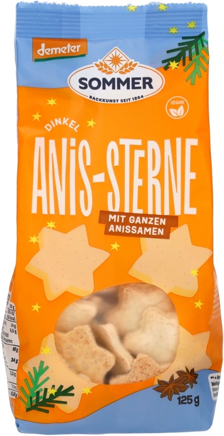 Dinkel Anis-Sterne