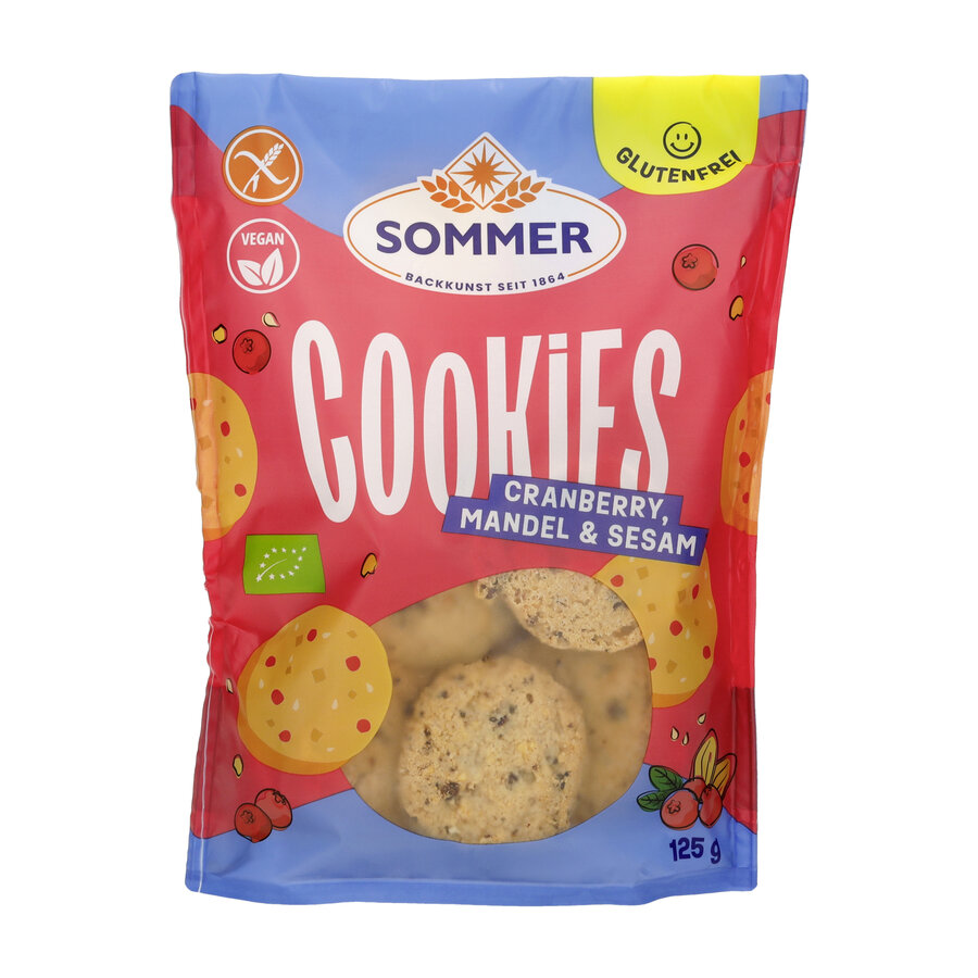 Glutenfreie Cookies Cranberry