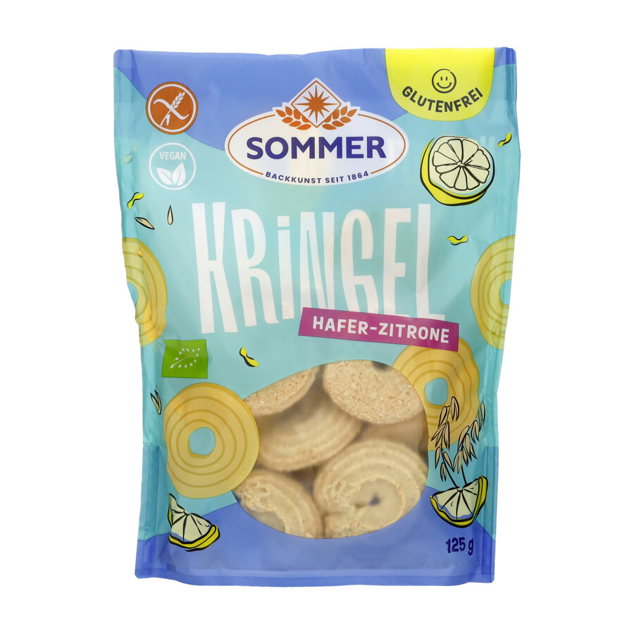 Glutenfreie Hafer-Zitronen-Kringel