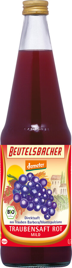 Traubensaft rot Barbera/Montepulciano