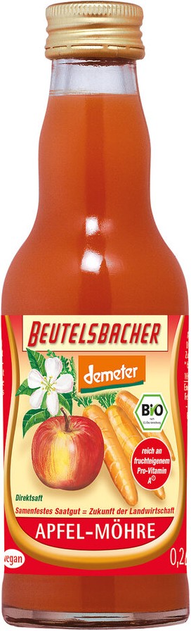 Apfel-Möhren-Saft