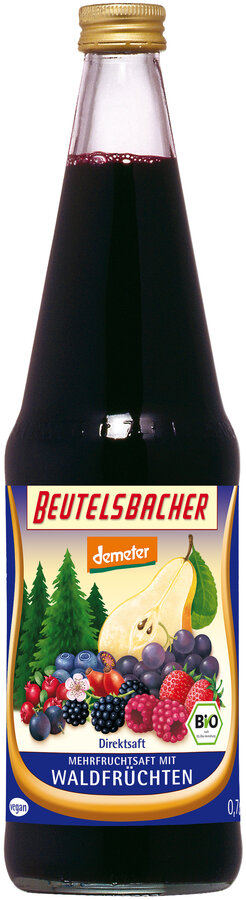 Mehrfruchtsaft mit Waldfrüchten
