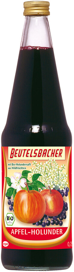 Apfel-Holunder-Saft