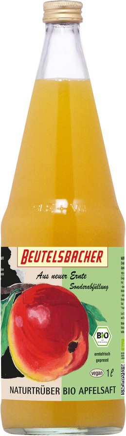 Apfelsaft naturtrüb aus neuer Ernte
