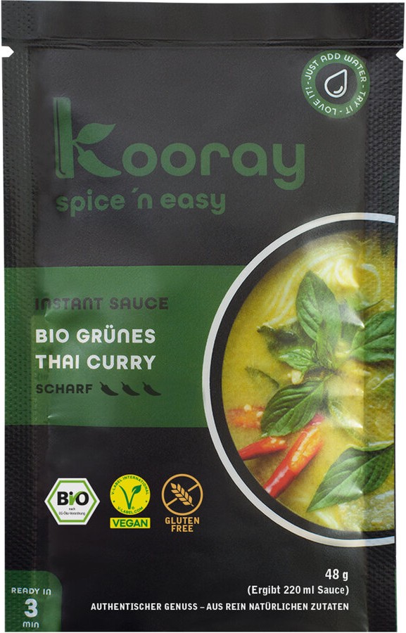 ' n easy I Instant Sauce I grünes Thai Curry I scharf